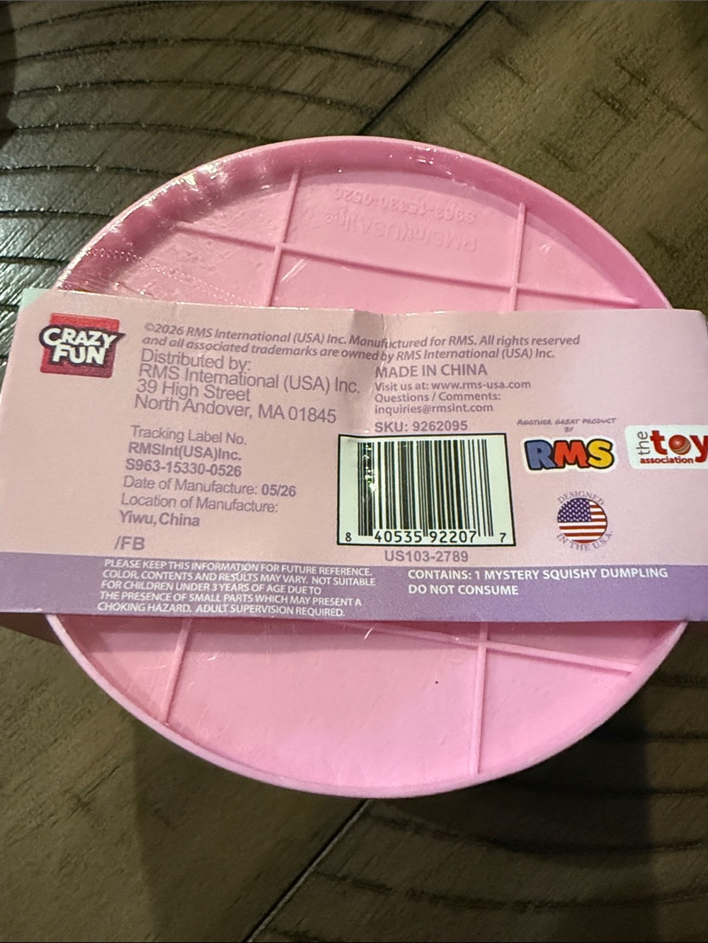 RMS | Toys | Rms Mystery Dumpling Cotton Candy Edition New And Sealed ...